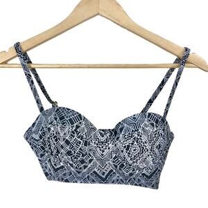 Xhilaration Geometric Push Up Bikini Tank Size XS